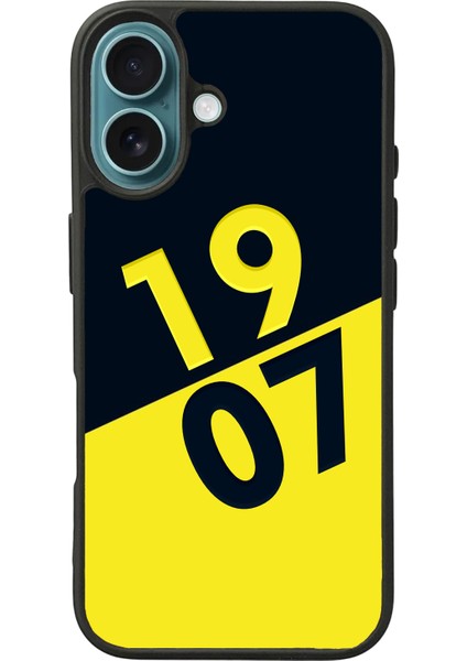 Apple iPhone 16 Plus Siyah Baskılı A++ Kalite Koruma Silikon Kılıf A++