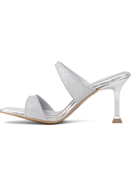 Elit PM161 K7000T Kadın Klasik Topuklu Ayakkabı Gümüş modelleri