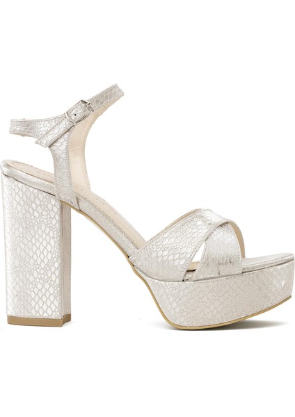 Elit PM08 K3026T Kadın Platform Ayakkabı Altın