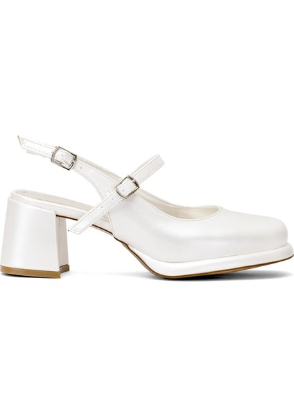 Elit PM559 K0300C Kadın Klasik Topuklu Ayakkabı Sedef