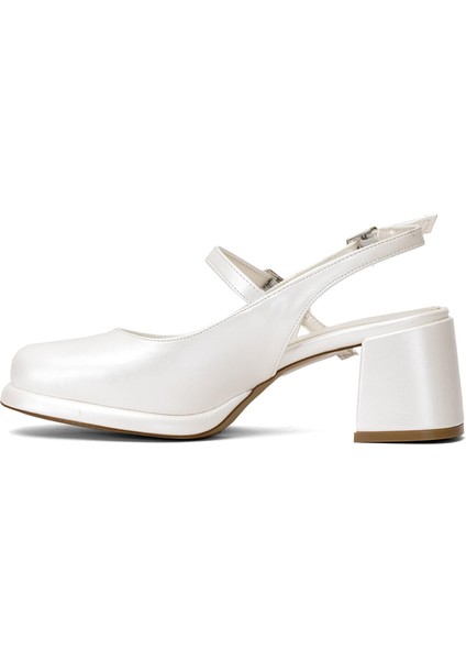 Elit PM559 K0300C Kadın Klasik Topuklu Ayakkabı Sedef modelleri