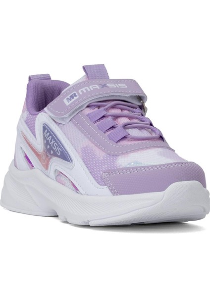Elit ASMAX513 Filet Kız Çocuk Klasik Sneaker Beyaz - Lila