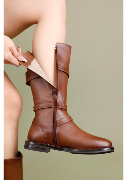 Berre Kadın Toka Detaylı Taba Çizme fırsatları