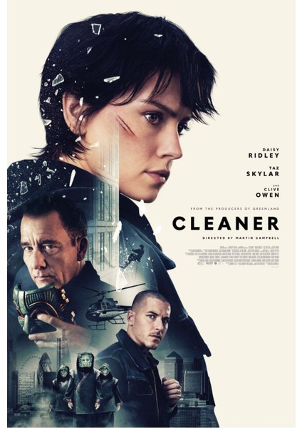 Cleaner (2025) 0002 (Folyo / Afiş / Poster) 2167 ( 35 cm x 50 cm )