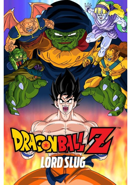 Dragon Ball Z Lord Slug (1991) (Folyo / Afiş / Poster) 2568 ( 35 cm x 50 cm )