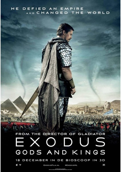 Exodus Gods And Kings (2014) 4 (Folyo / Afiş / Poster) 2732 ( 35 cm x 50 cm )