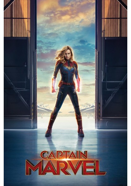 Captain Marvel (2019) (Folyo / Afiş / Poster) 2007 ( 35 cm x 50 cm )