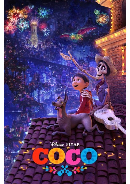 Coco (2017) 0002 (Folyo / Afiş / Poster) 2189 ( 35 cm x 50 cm )