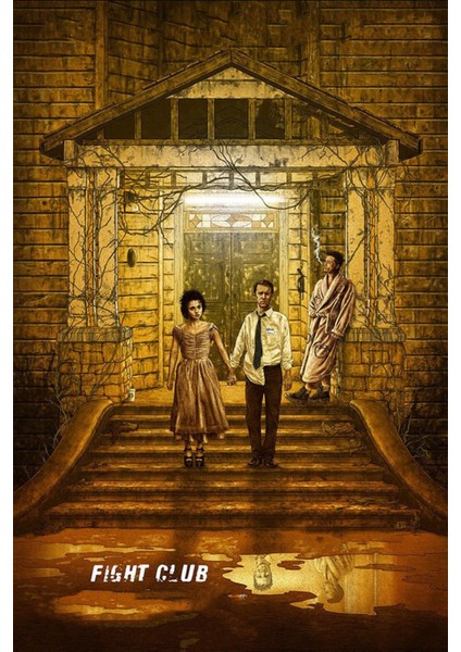 Fight Club (1999) 0001 (Folyo / Afiş / Poster) 2844 ( 35 cm x 50 cm )