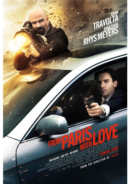 From Paris With Love (2010) 1 (Folyo / Afiş / Poster) 2956 ( 35 cm x 50 cm )