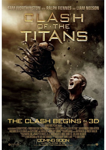 Clash Of The Titans (2010) 3 (Folyo / Afiş / Poster) 2164 ( 35 cm x 50 cm )