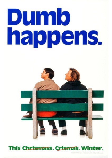 Dumb And Dumber (1994) (Folyo / Afiş / Poster) 2591 ( 35 cm x 50 cm )