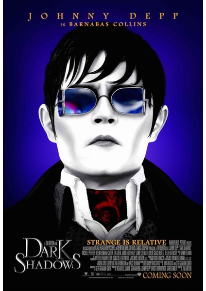 Dark Shadows (2012) 10 (Folyo / Afiş / Poster) 2322 ( 35 cm x 50 cm )