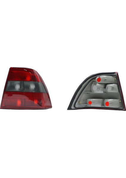Stop Sağ Füme – 6223162 Wisco – Opel Vectra B 96-99 Uyumlu