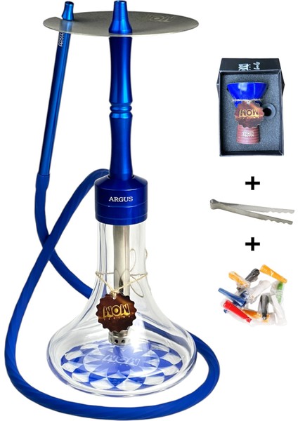 Argus Model Blue Nargile Takımı