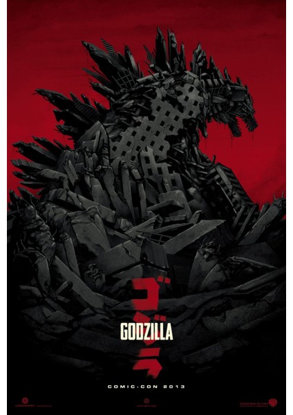 Godzilla (2014) 7 (Folyo / Afiş / Poster) 3103 ( 35 cm x 50 cm )