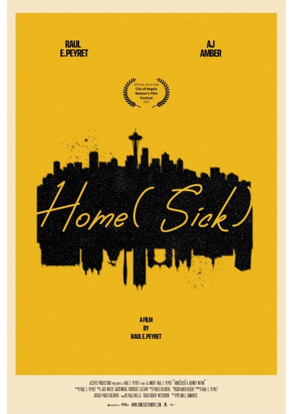 Home(Sick) A Journey Within (2024) 0001 (Folyo / Afiş / Poster) 3555 ( 35 cm x 50 cm )
