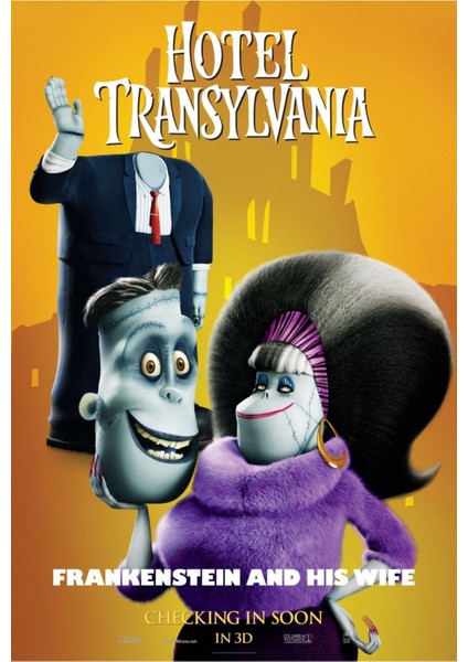 Hotel Transylvania (2012) 1 (Folyo / Afiş / Poster) 3577 ( 35 cm x 50 cm )