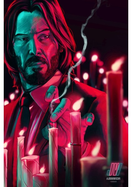 John Wick Chapter 4 (2023) 0007 (Folyo / Afiş / Poster) 3977 ( 35 cm x 50 cm )