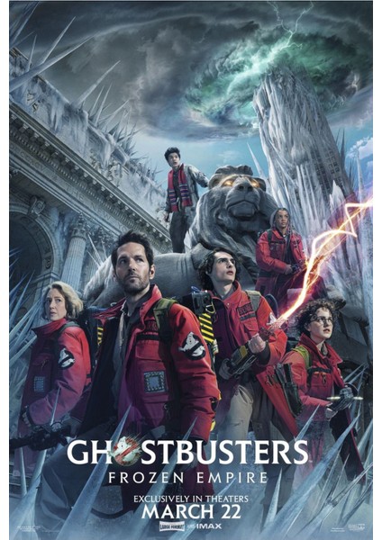 Ghostbusters Frozen Empire (2024) 0001 (Folyo / Afiş / Poster) 3056 ( 35 cm x 50 cm )