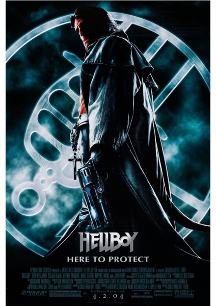 Hellboy (2004) 3 (Folyo / Afiş / Poster) 3449 ( 35 cm x 50 cm )