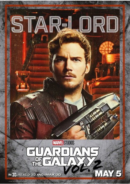 Guardians Of The Galaxy Vol. 2 (2017) 4 (Folyo / Afiş / Poster) 3229 ( 35 cm x 50 cm )