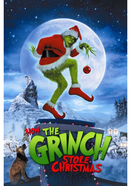 How The Grinch Stole Christmas (2000) 2 (Folyo / Afiş / Poster) 3629 ( 35 cm x 50 cm )