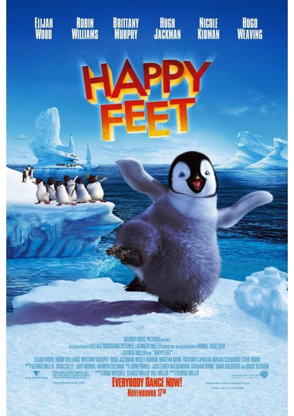 Happy Feet (2006) (Folyo / Afiş / Poster) 3325 ( 35 cm x 50 cm )