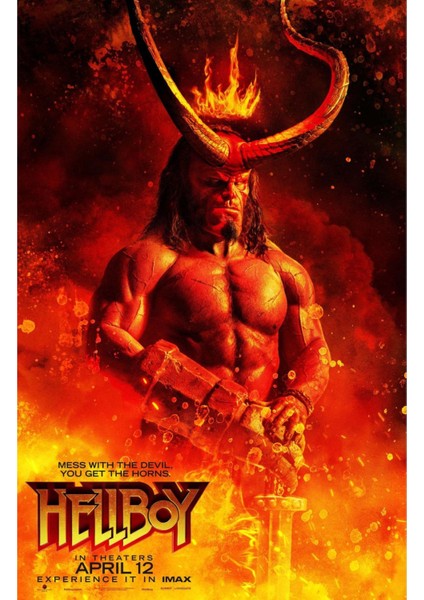 Hellboy (2019) 15 (Folyo / Afiş / Poster) 3458 ( 35 cm x 50 cm )