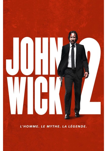 John Wick Chapter 2 (2017) 0015 (Folyo / Afiş / Poster) 3954 ( 35 cm x 50 cm )