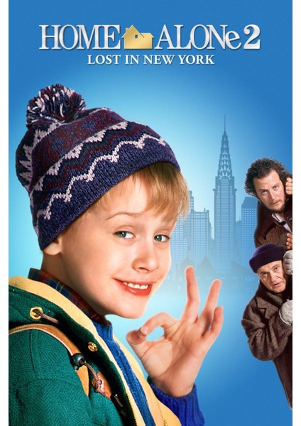 Home Alone 2 Lost In New York (1992) 2 (Folyo / Afiş / Poster) 3550 ( 35 cm x 50 cm )