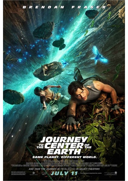 Journey To The Center Of The Earth (2008) (Folyo / Afiş / Poster) 4012 ( 35 cm x 50 cm )