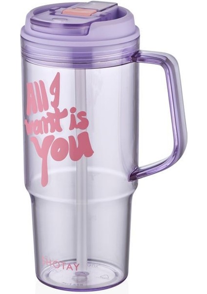 Mug Bardak 950ML Mor
