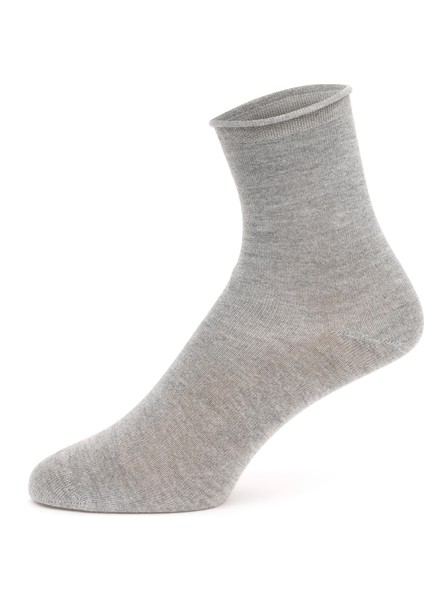 Bambu Dikişsiz Çorap 3 Çift Soft Gri