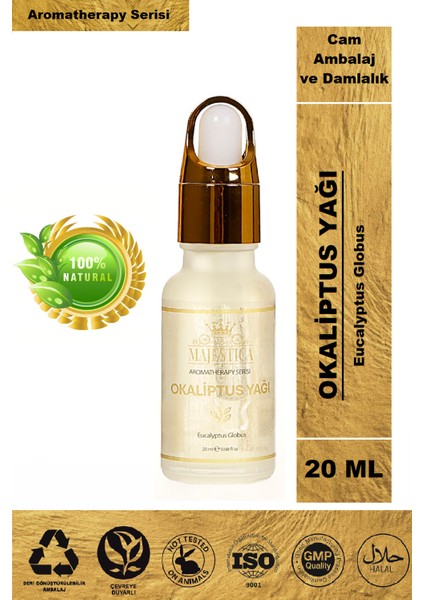 Okaliptus Yağı 20 ml, Koku ve Ferahlatıcı