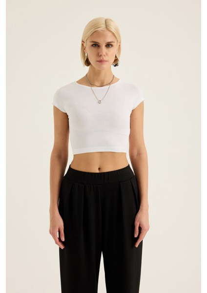 Kısa Kollu Basic Crop