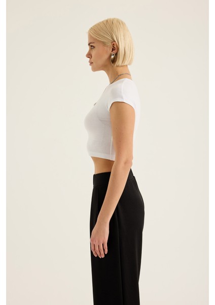 Kısa Kollu Basic Crop fiyatları