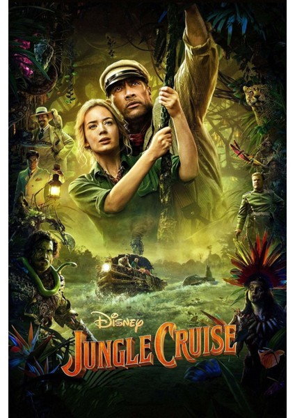 Jungle Cruise (2021) 1 (Folyo / Afiş / Poster) 4037 ( 35 cm x 50 cm )