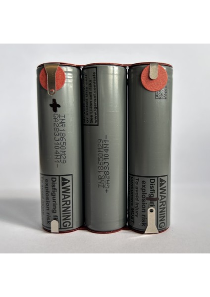 Chem 12V 3s Sıralı Matkap Pili 2900MAH Li-Ion Şarjlı Pil Grubu INR18650-M29 6A modelleri