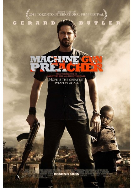 Machine Gun Preacher (2011) 1 (Folyo / Afiş / Poster) 4419 ( 35 cm x 50 cm )