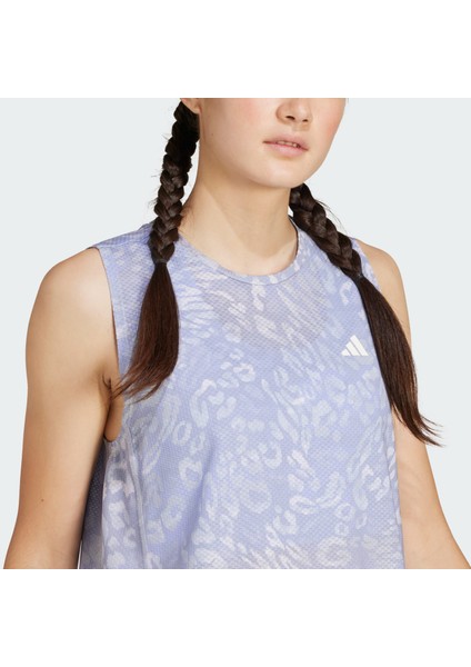 Performance JD7763 Own The Run Clımacool 3-Stripes Tank Top