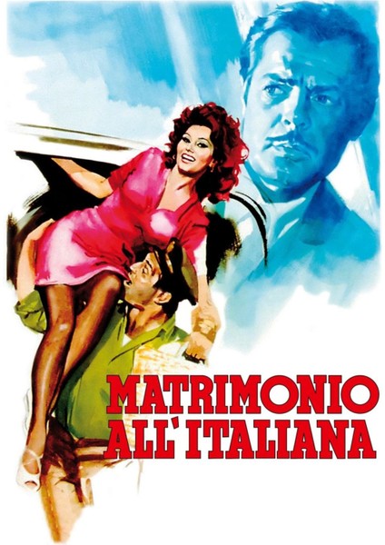 Marriage Italian Style (1964) (Folyo / Afiş / Poster) 4498 ( 35 cm x 50 cm )