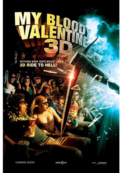 My Bloody Valentine (2009) 1 (Folyo / Afiş / Poster) 4781 ( 35 cm x 50 cm )