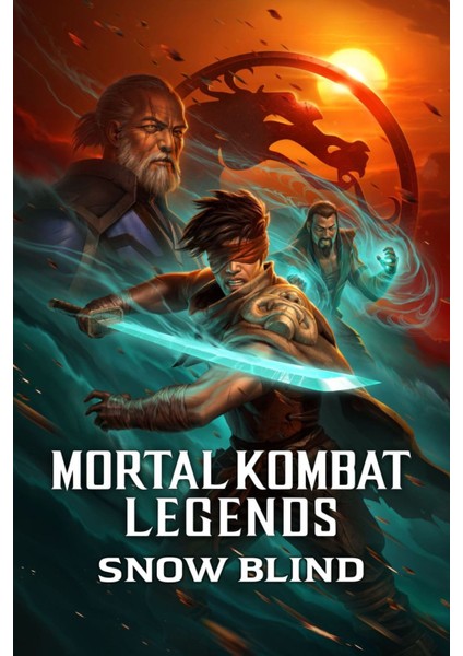Mortal Kombat Legends Snow Blind (2022) (Folyo / Afiş / Poster) 4725 ( 35 cm x 50 cm )