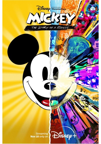 Mickey The Story Of A Mouse (2022) (Folyo / Afiş / Poster) 4583 ( 35 cm x 50 cm )