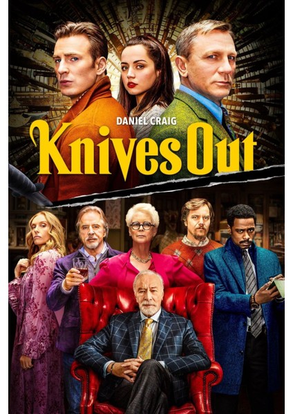 Knives Out (2019) 0001 (Folyo / Afiş / Poster) 4191 ( 35 cm x 50 cm )