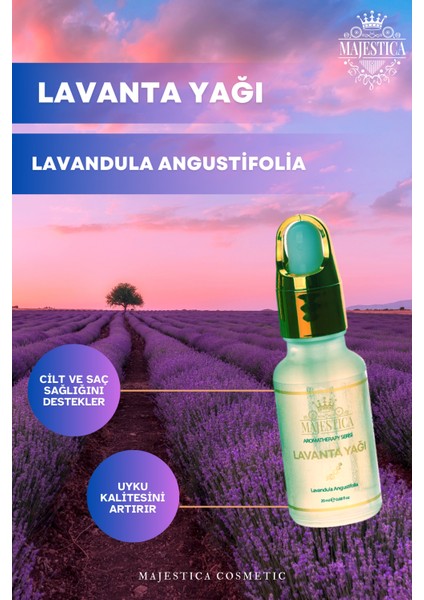 20 ml Gül Yağı + 20 ml Lavanta Yağı 2'li Set