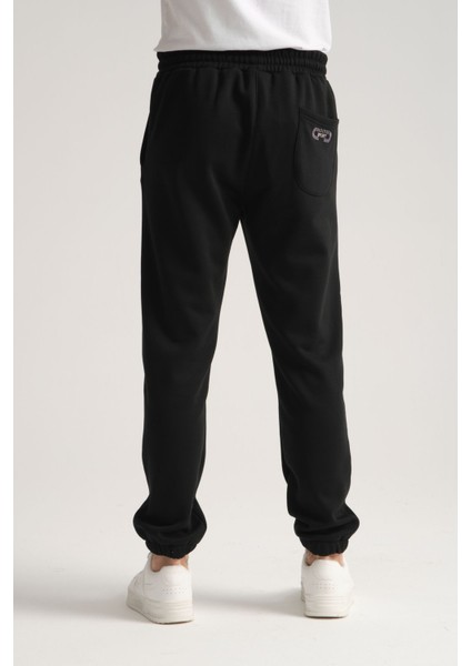 Luxe Kışlık Jogger Erkek Eşofman Alt Standar Kalıp Paça Lastikli