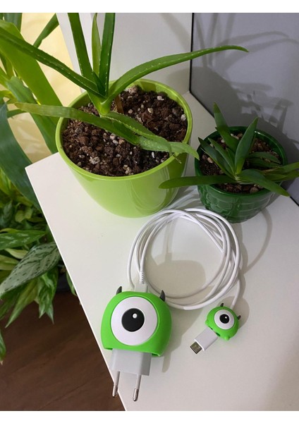 iPhone 18W/20W Uyumlu Şarj Kablosu Ucu ve Şarj Başlığı Kılıfı