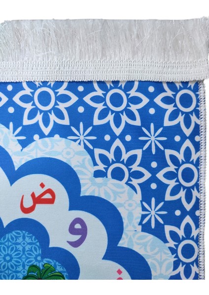 Kişiye Özel Pembe, Mavi Çocuk Seccade Namazlık , 40 x 90 cm